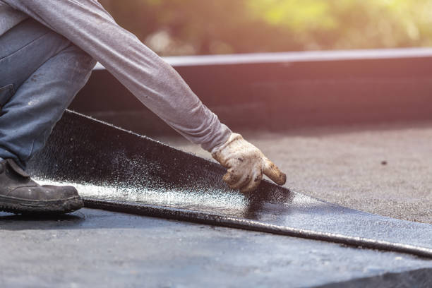Professional Waterproofing technician working in Munster, IN